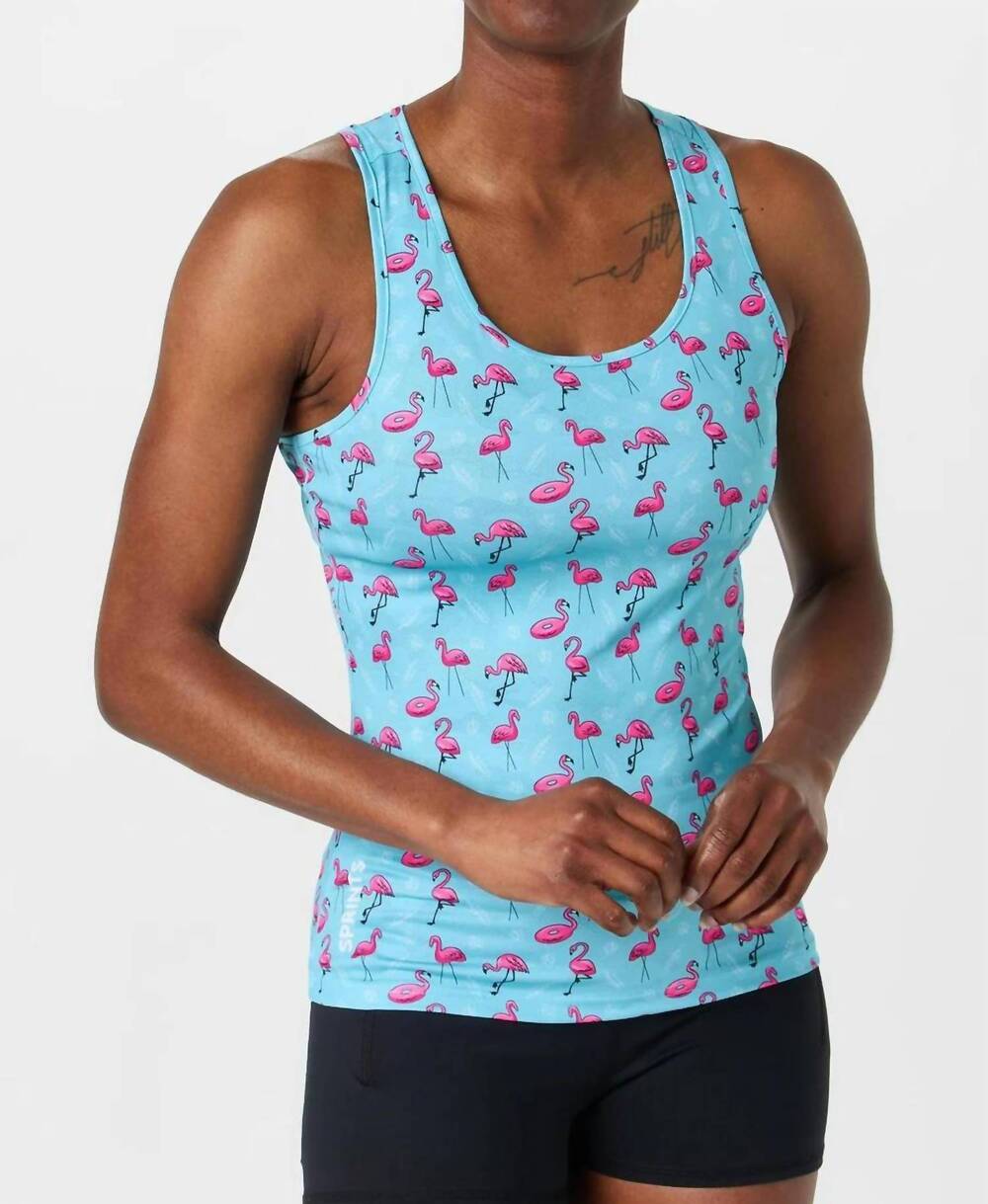 NEW SPRINTS women's running tank in fix the fauximingo
